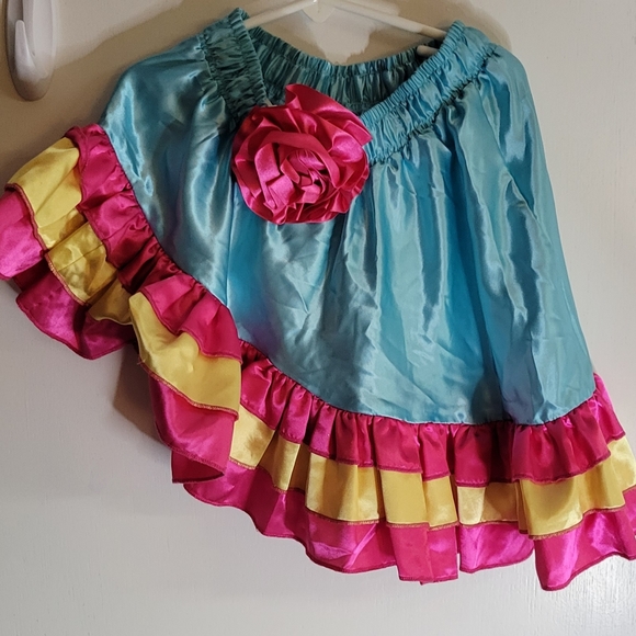 👗 Size M/L Girl's Macarena Singing Skirt - Picture 2 of 5